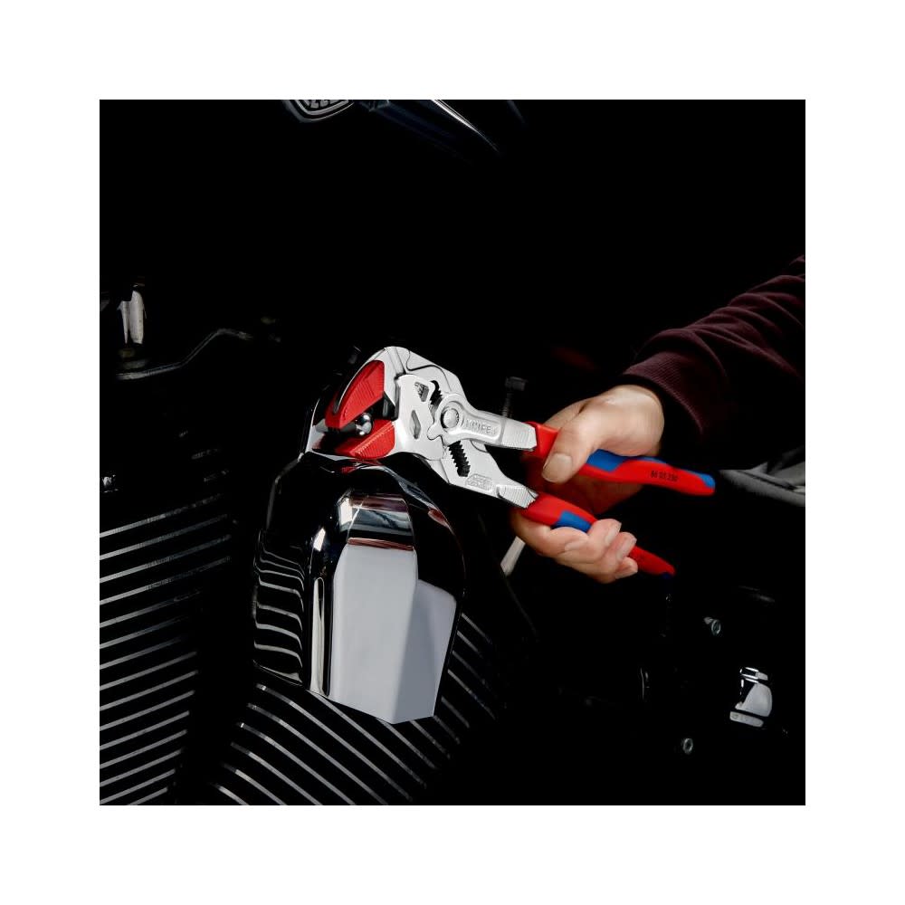 Knipex Pliers Wrench 250mm Chrome Plated Head - Ascmtools