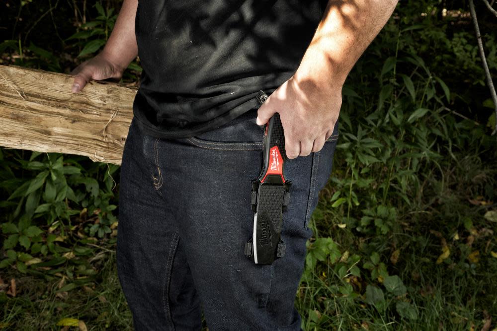 Milwaukee 5 in. HARDLINE Fixed Blade Knife (Boxed) - Ascmtools