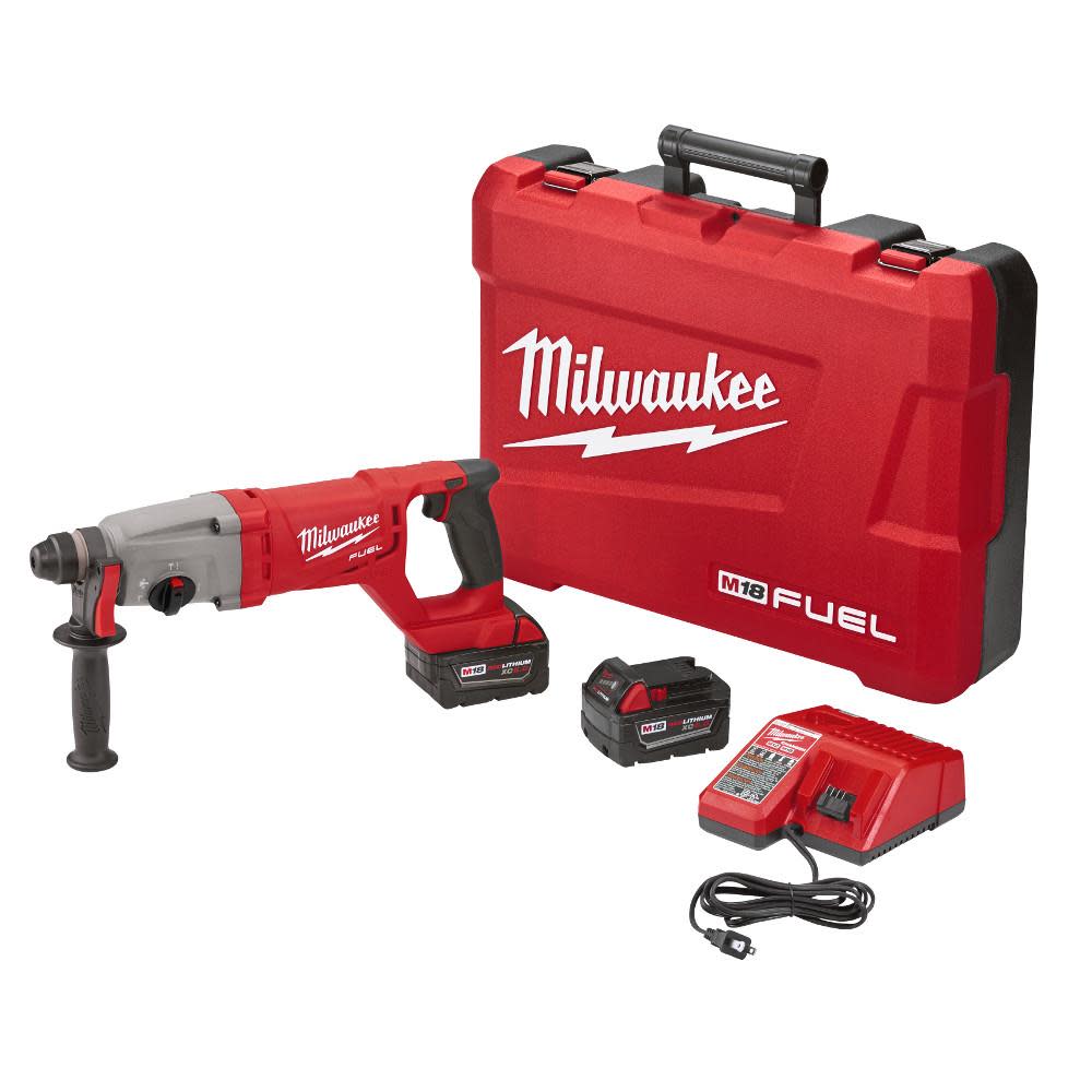 Milwaukee M18 FUEL D-handle Rotary Hammer Kit - Ascmtools