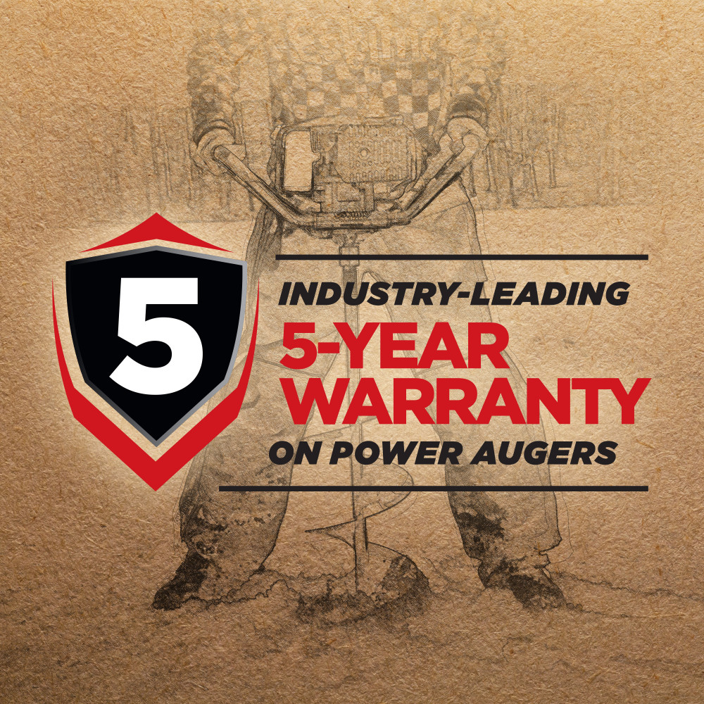 Eskimo HC40 8″ Quantum Auger Propane Powered with 40cc High Compression Engine - Ascmtools