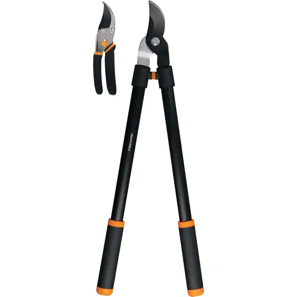 Fiskars Lopper & Bonus Pruner Set 2pk - Ascmtools