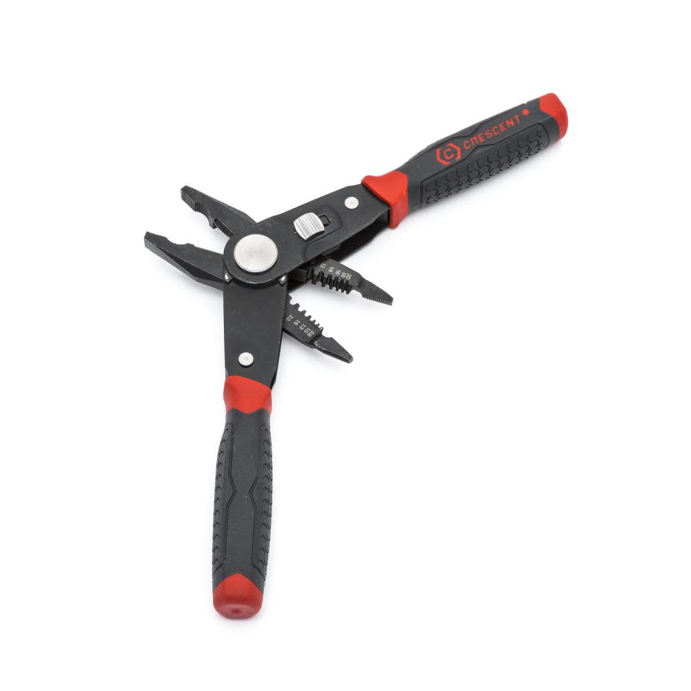 Crescent 2 in 1 Combo Dual Material Linesman’s Pliers and Wire Stripper - Ascmtools