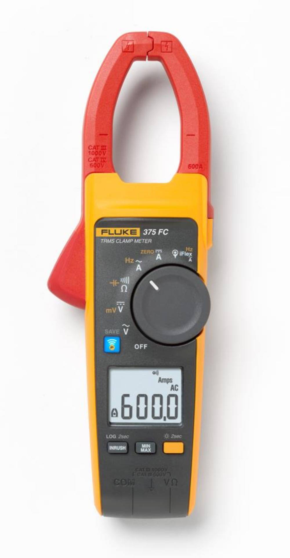 Fluke 375 FC True-RMS AC/DC Clamp Meter - Ascmtools