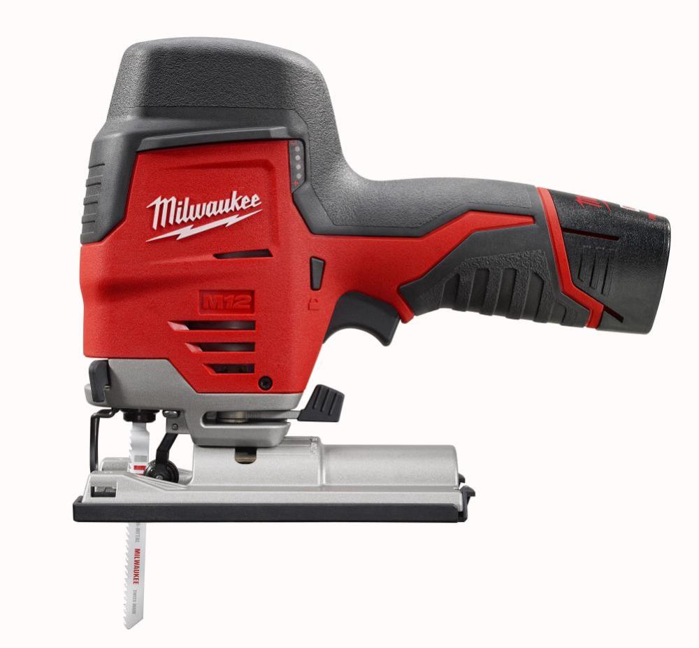Milwaukee M12 Cordless High Performance Jig Saw Kit - Ascmtools