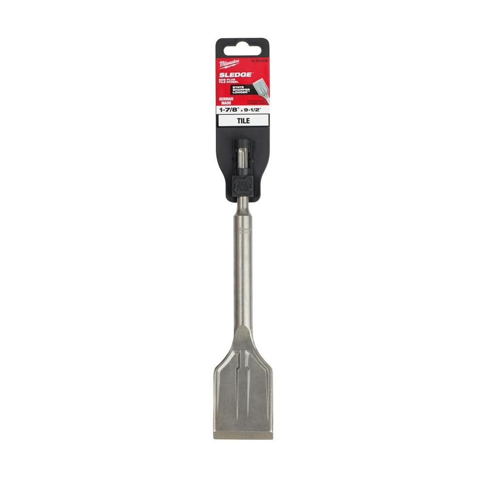 Milwaukee 9-1/2 in. Tile Chisel SDS Plus Demolition Steel - Ascmtools
