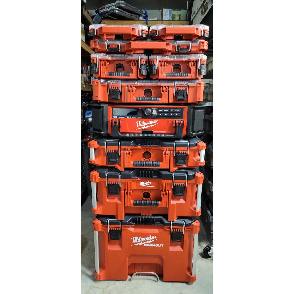 Milwaukee PACKOUT Compact Low-Profile Organizer - Ascmtools