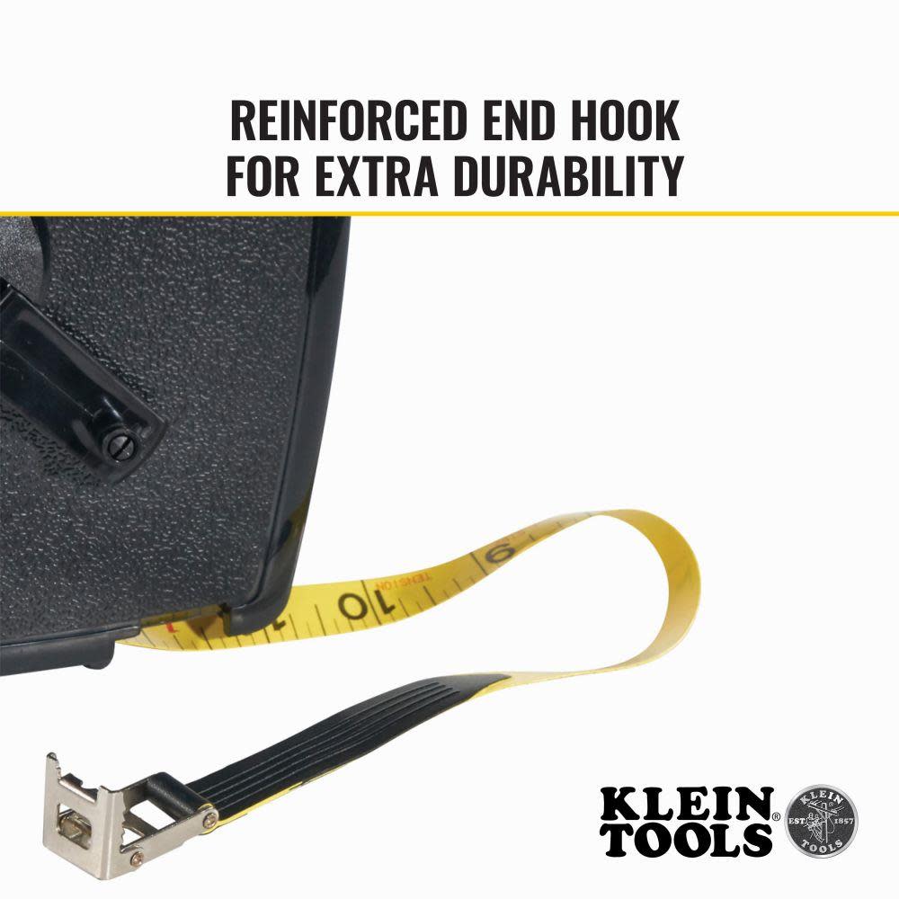 Klein Tools 100′ Woven Fiberglass Tape Case - Ascmtools