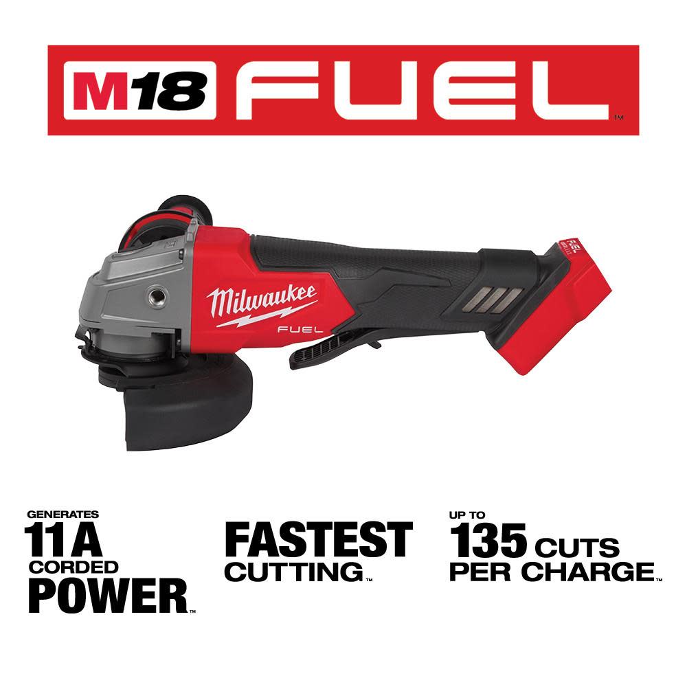 Milwaukee M18 FUEL 4-1/2″ / 5″ Grinder Paddle Switch No-Lock-Reconditioned - Ascmtools