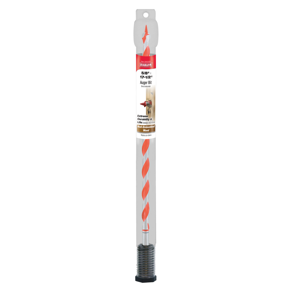 Diablo Tools 5/8″ x 17-1/2″ Auger Bit - Ascmtools