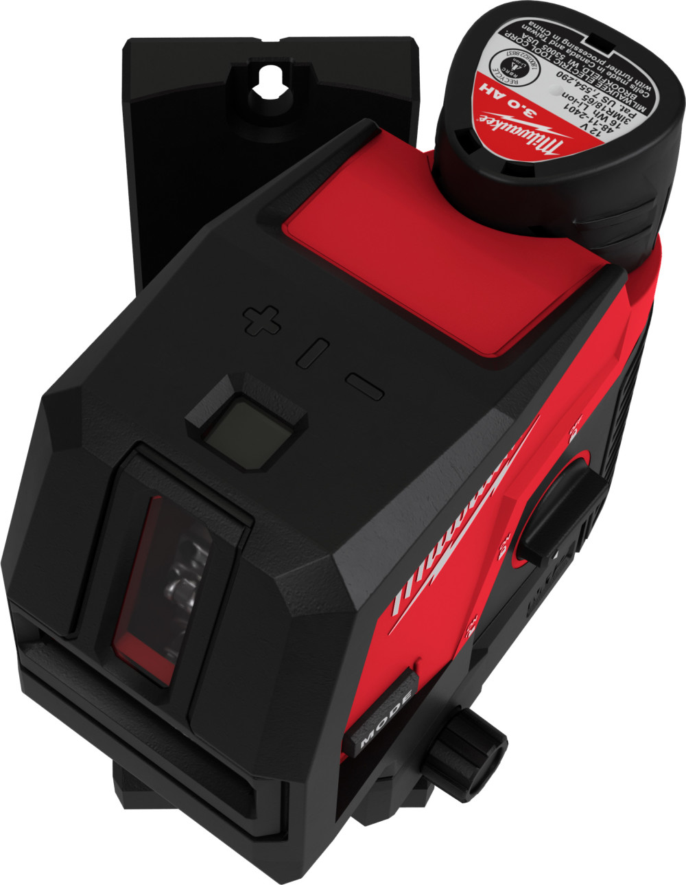 Milwaukee M12 Green Beam Laser Kit Cross Line & Plumb Points - Ascmtools