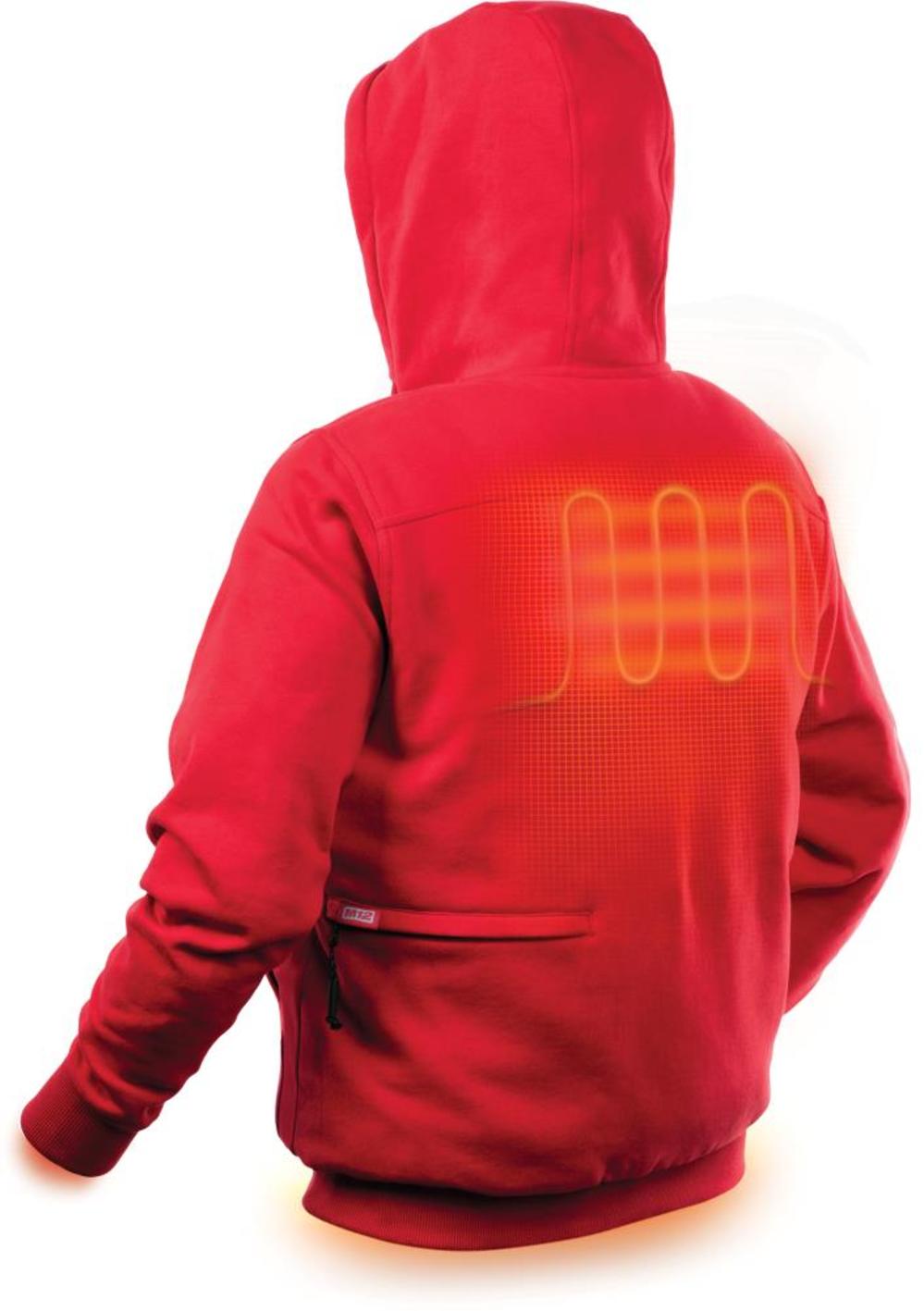 Milwaukee M12 Heated Hoodie Kit 3X Red - Ascmtools