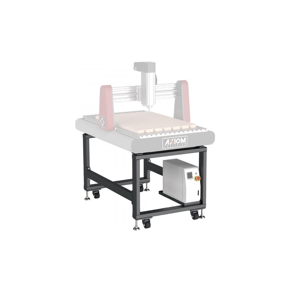 Axiom Heavy Duty Caster Rigid Stand For Iconic 6 CNC Router - Ascmtools