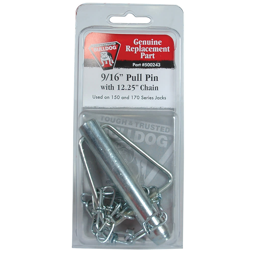Reese Bulldog Replacement Trailer Jack Pull Pin Kit For Top wind Jacks - Ascmtools