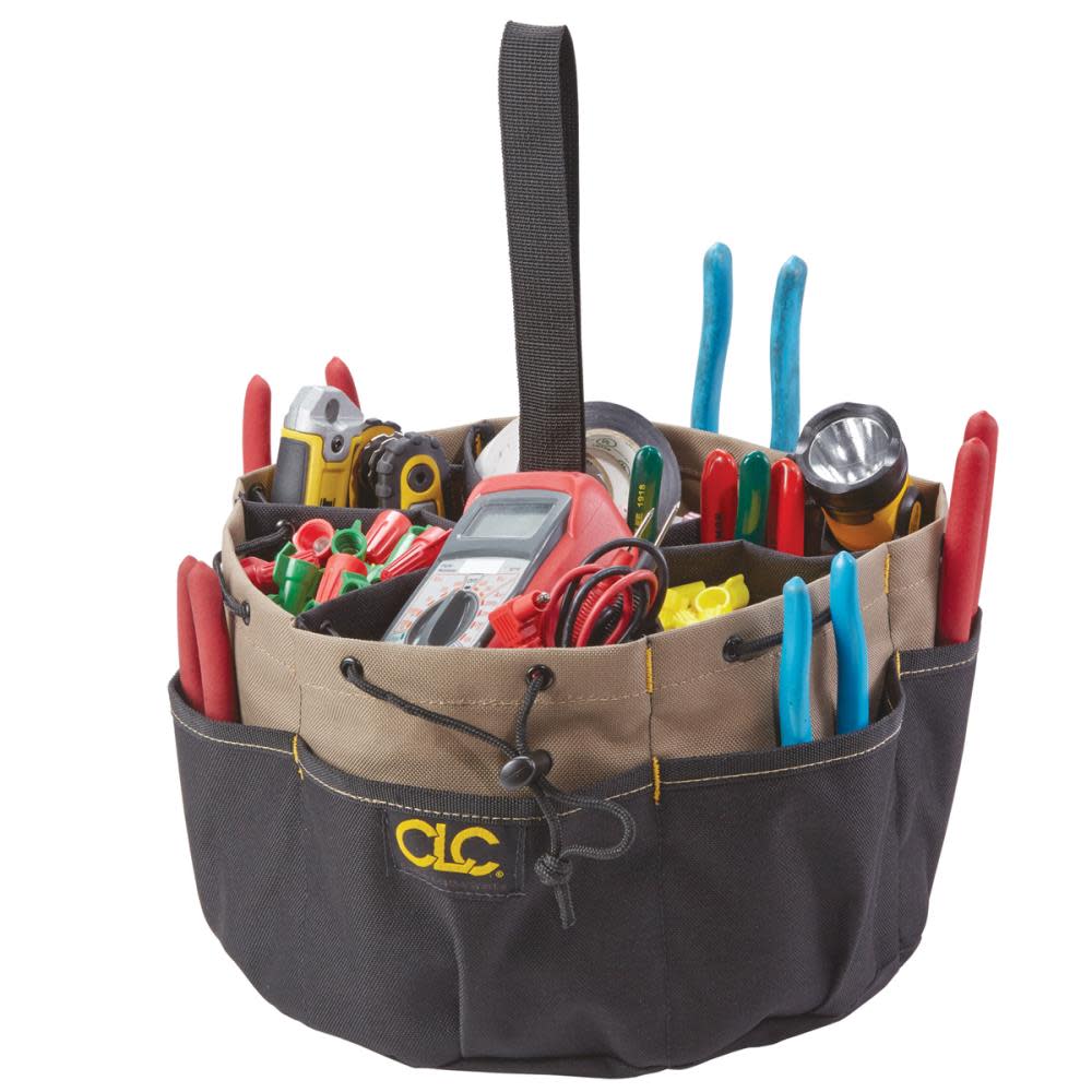 CLC 18 Pocket – Drawstring Bucket Bag - Ascmtools