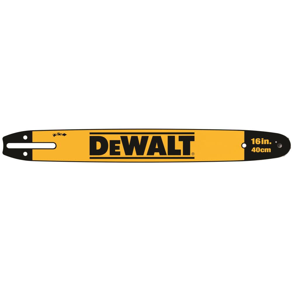 DEWALT 16 in. Chainsaw Replacement Bar - Ascmtools