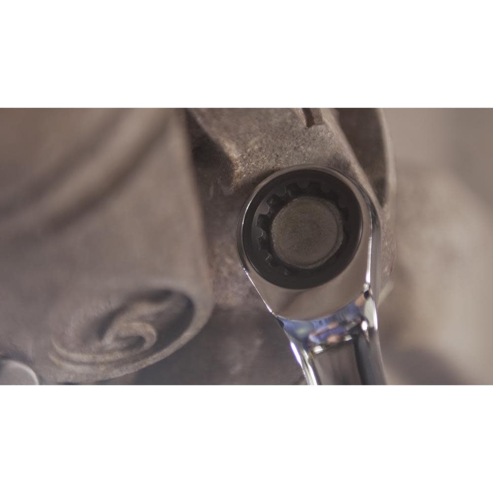 GEARWRENCH 120XP Combination Ratcheting Wrench Universal Spline XL 3/8 In. - Ascmtools