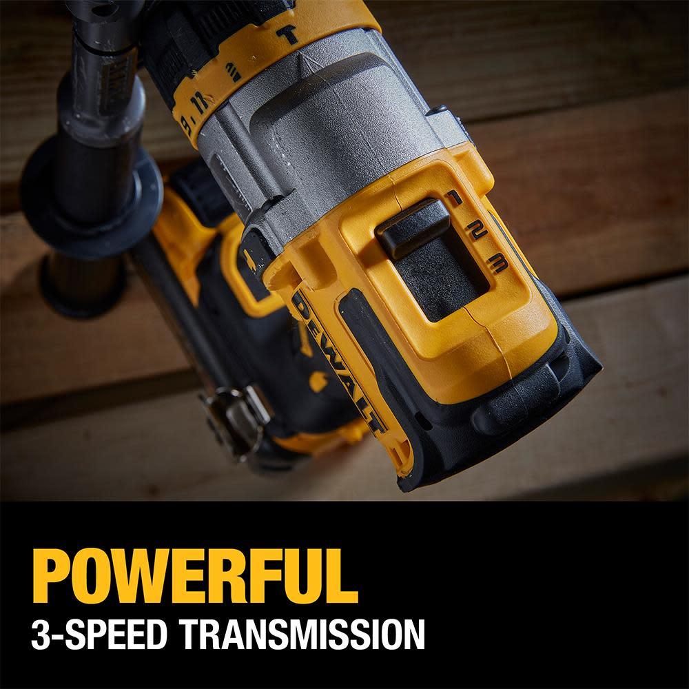 DEWALT 20V MAX 1/2″ Hammer Drill/Driver with FLEXV ADVANTAGE Bare Tool - Ascmtools