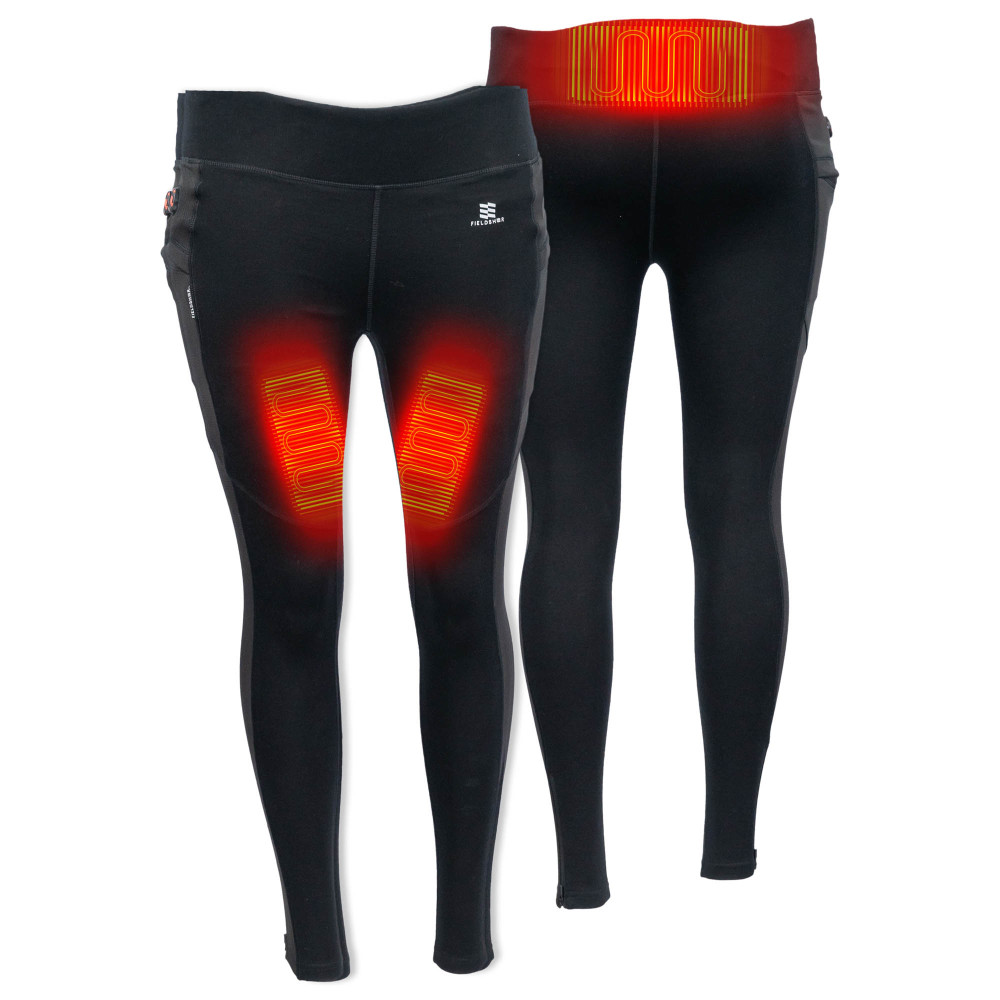 Mobile Warming Merino Heated Baselayer Pant Womens 7.4V Black Extra Small - Ascmtools