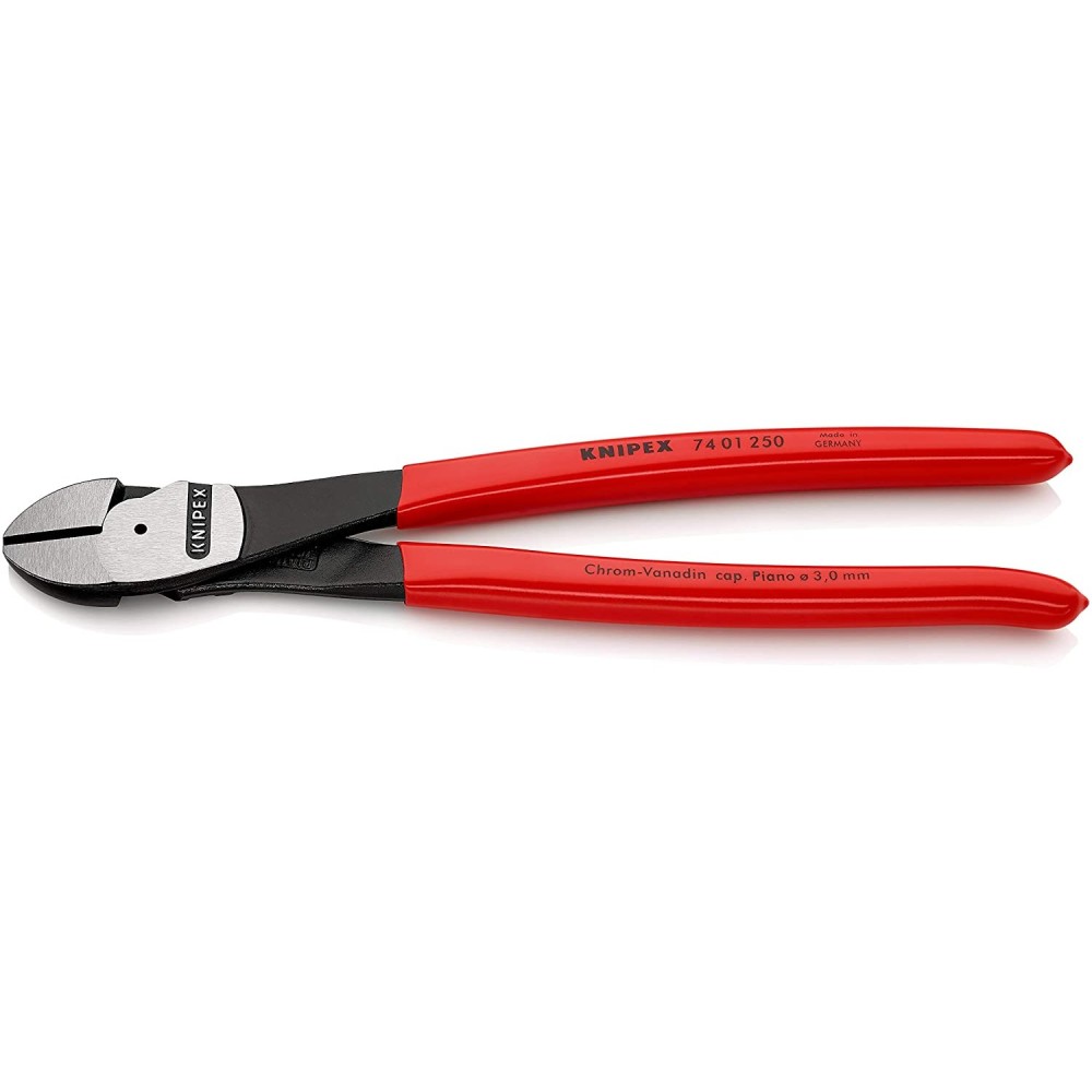 Knipex Diagonal Cutter Plastic Coated Handle 250mm - Ascmtools