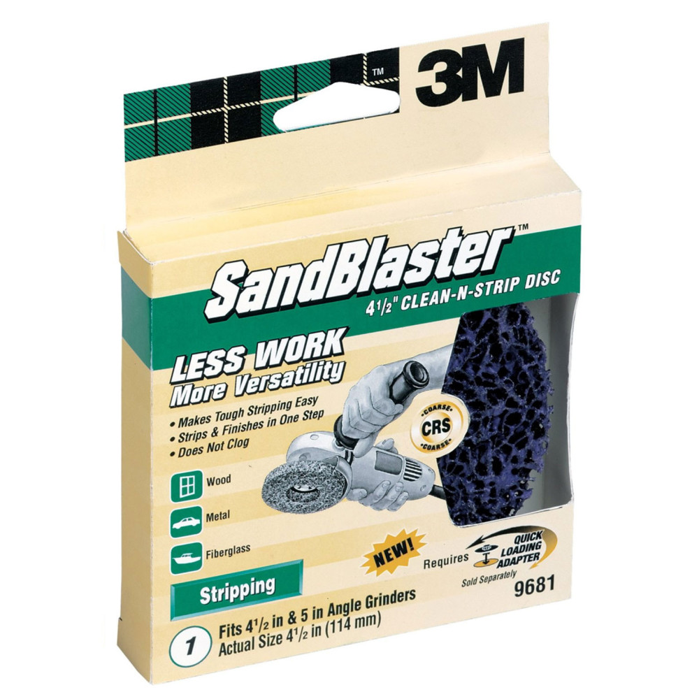 3M Sandblaster 4.5″ Right Angle Grinder Clean & Strip Disc - Ascmtools