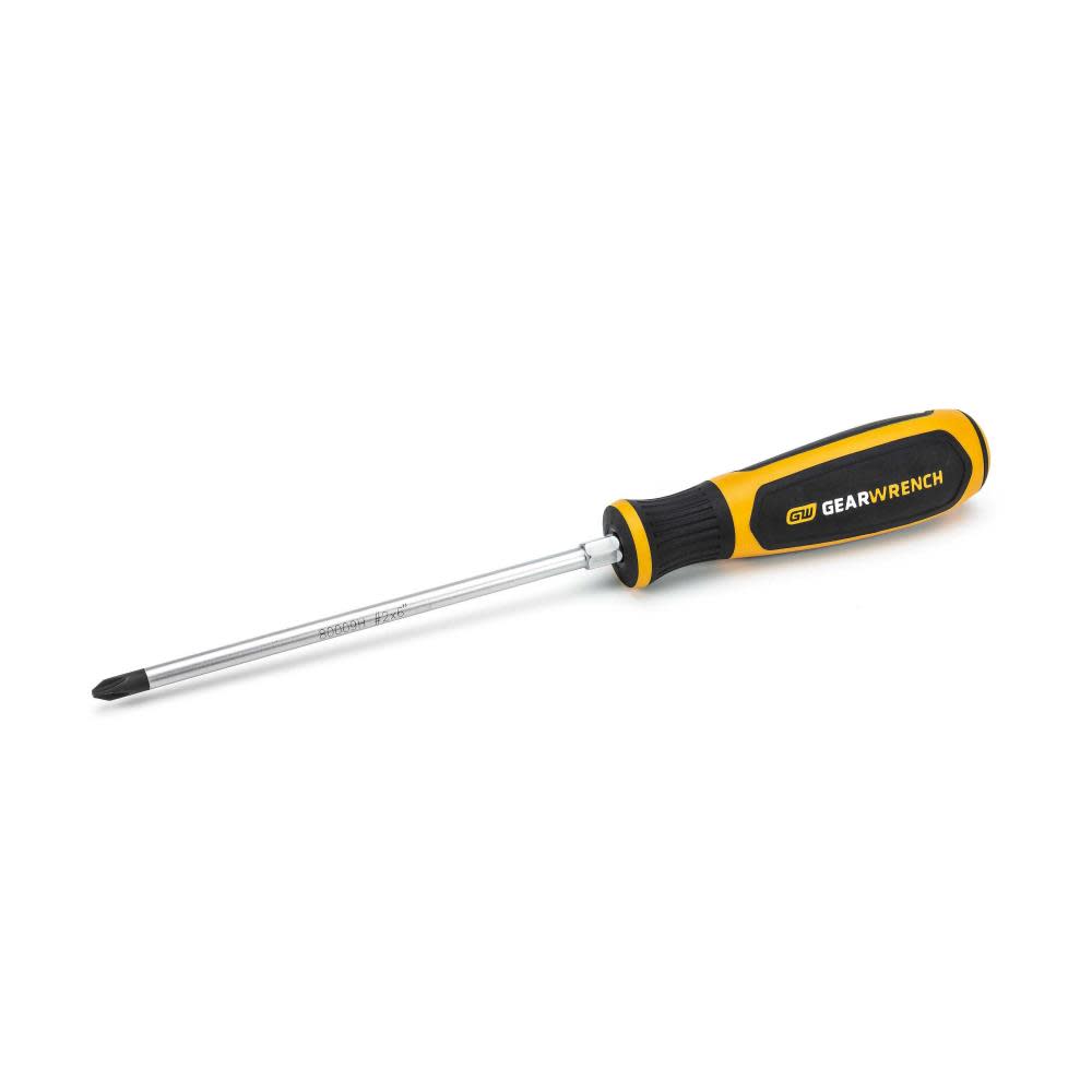 GEARWRENCH #2 x 6″ Phillips Dual Material Screwdriver - Ascmtools