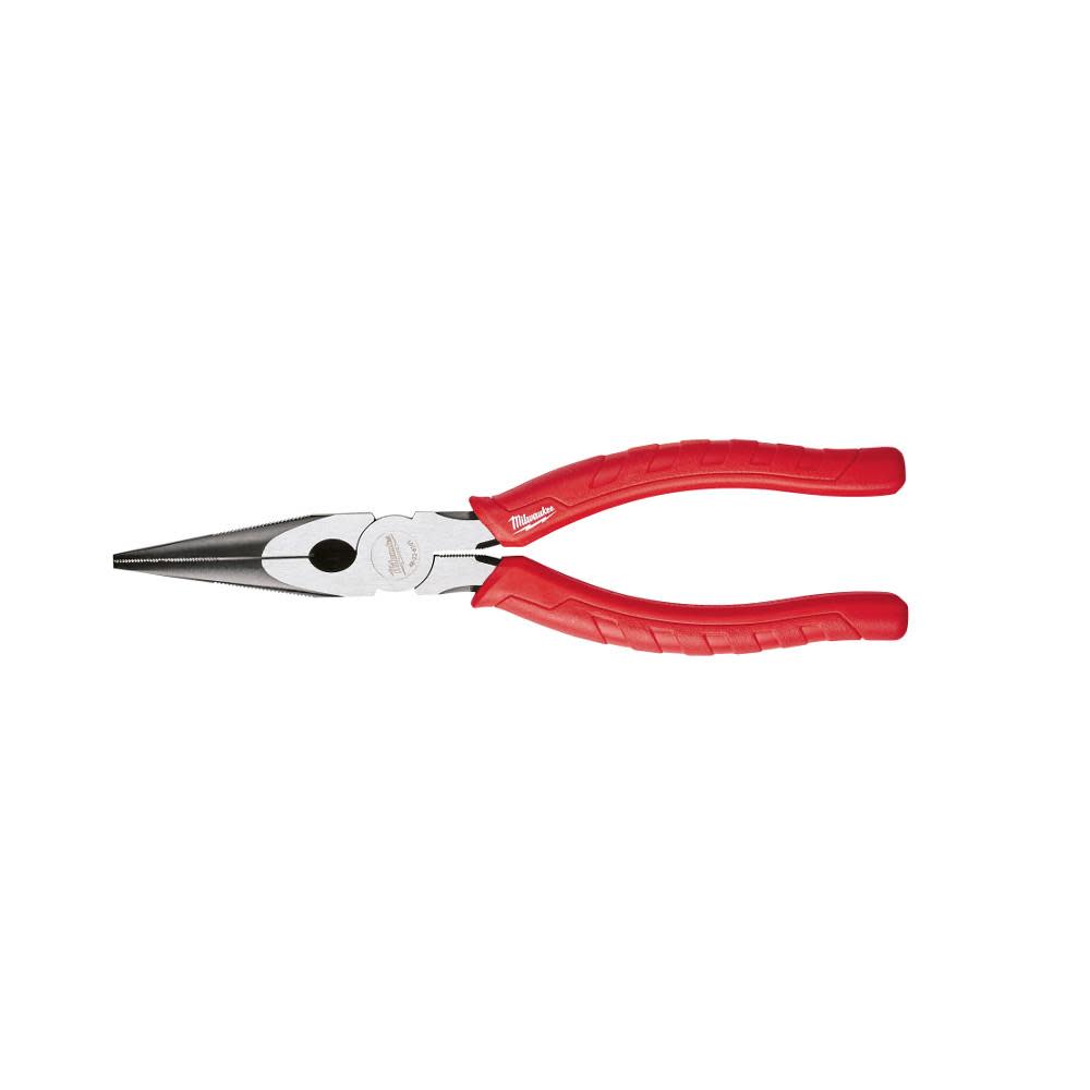 Milwaukee 8 In. Long Nose Pliers - Ascmtools