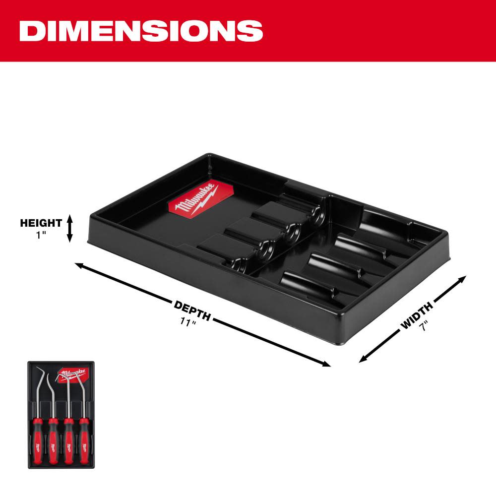 Milwaukee Hose Pick Set 4pc - Ascmtools
