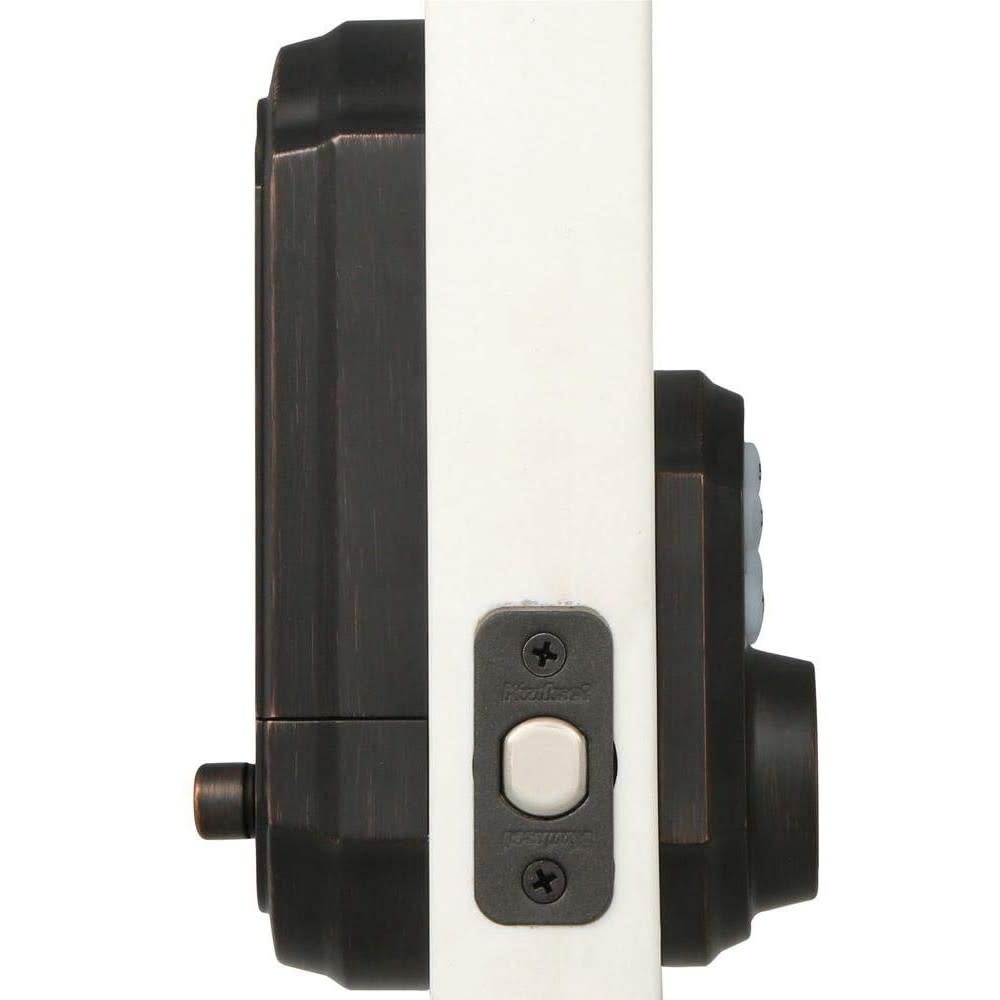 Kwikset 909 SmartCode Electronic Deadbolt Venetian Bronze - Ascmtools