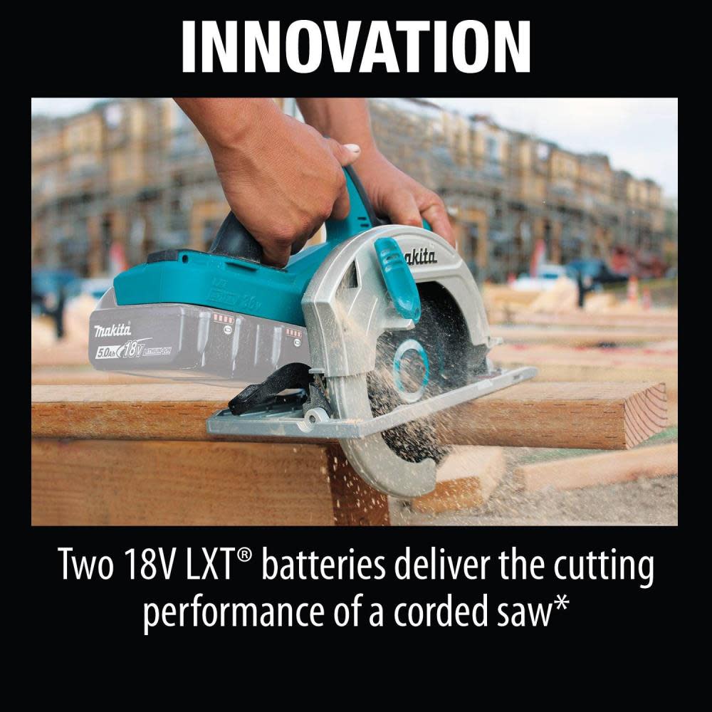 Makita 18V X2 LXT Lithium-Ion (36V) Cordless 7-1/4 In. Circular Saw (Tool Only) - Ascmtools