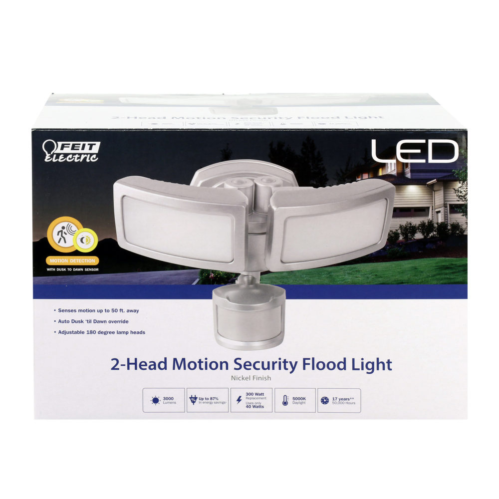 Feit Electric 3000 Lumens Motion Detection Security Flood Light - Ascmtools