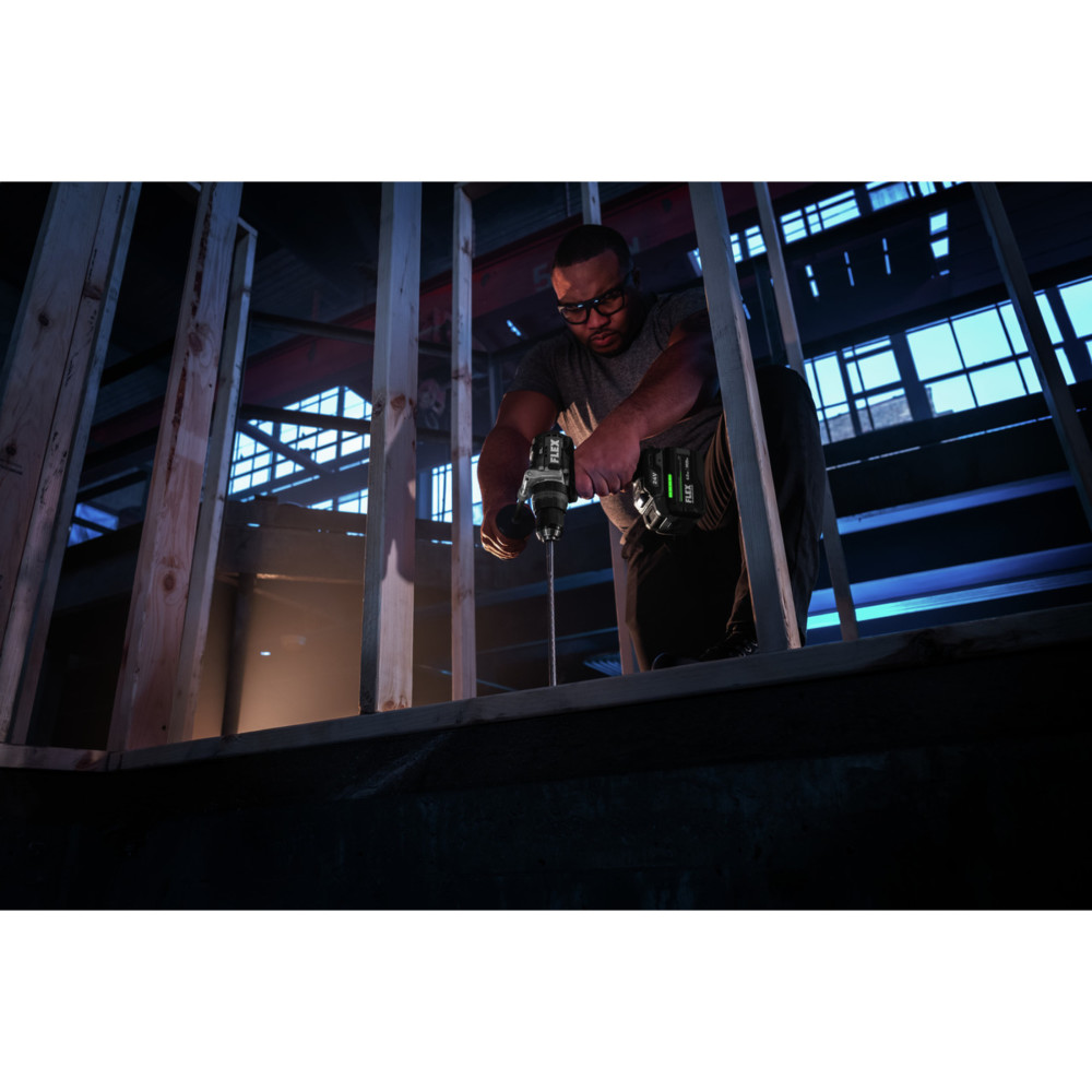 FLEX 24V Hammer Drill 1/2″ Kit - Ascmtools