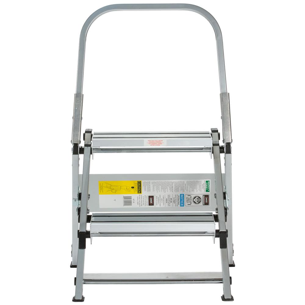 Xtend and Climb 2 Step Aluminum 300-Lb Type IA Step Ladder - Ascmtools
