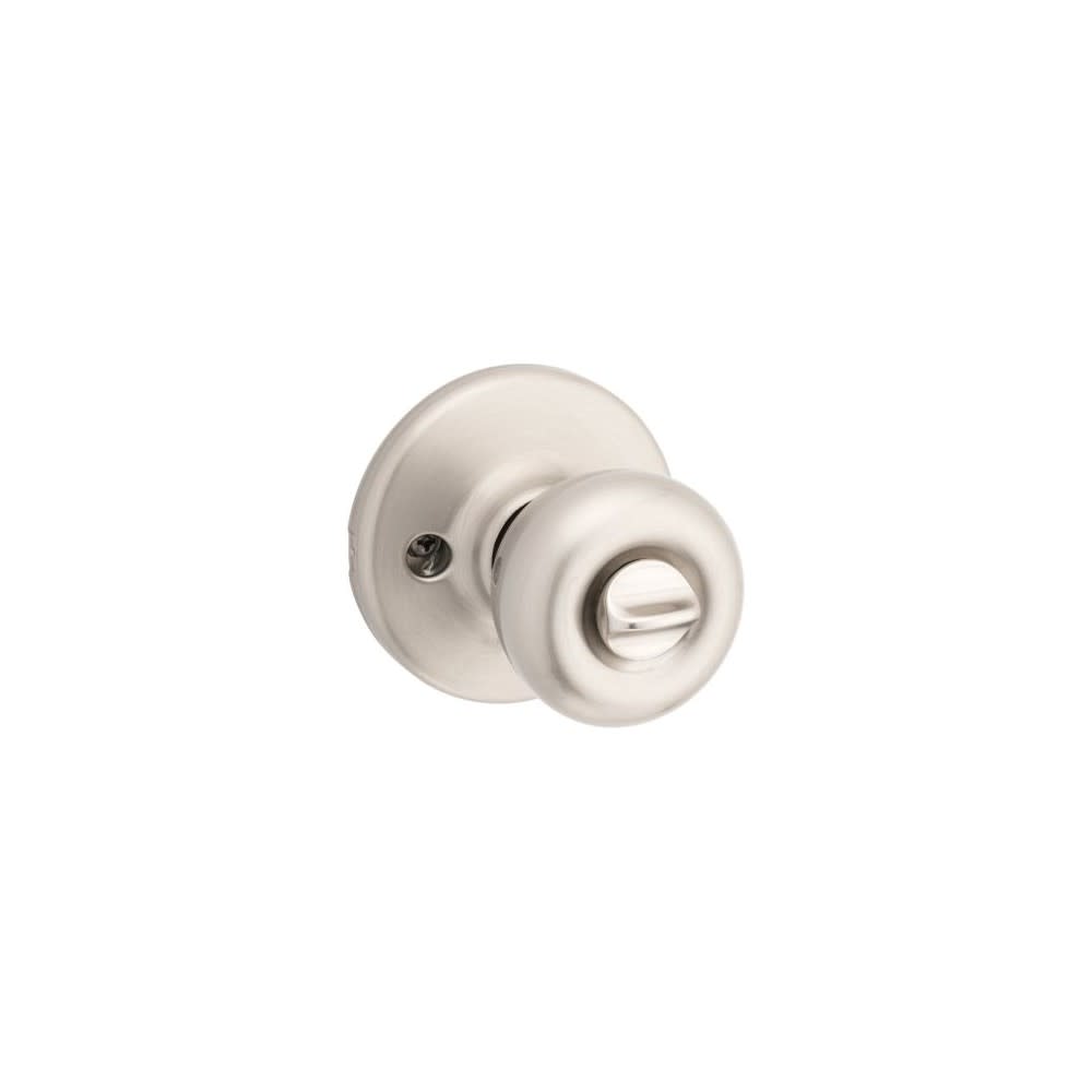 Kwikset Tylo Door Knob SmartKey Satin Chrome Keyed Entry Round - Ascmtools