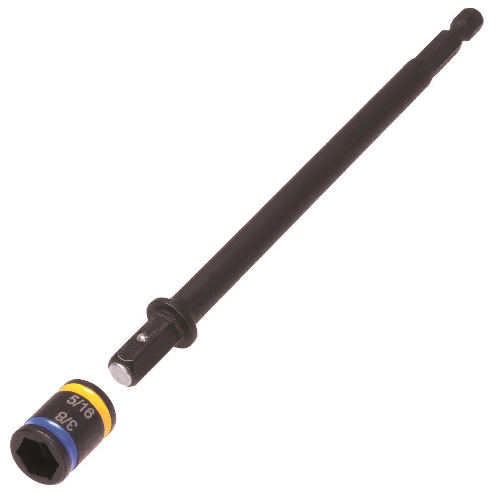 Malco Products 6″ Cleanable Reversible Hex Chuck Driver 3/8 & 5/16 - Ascmtools