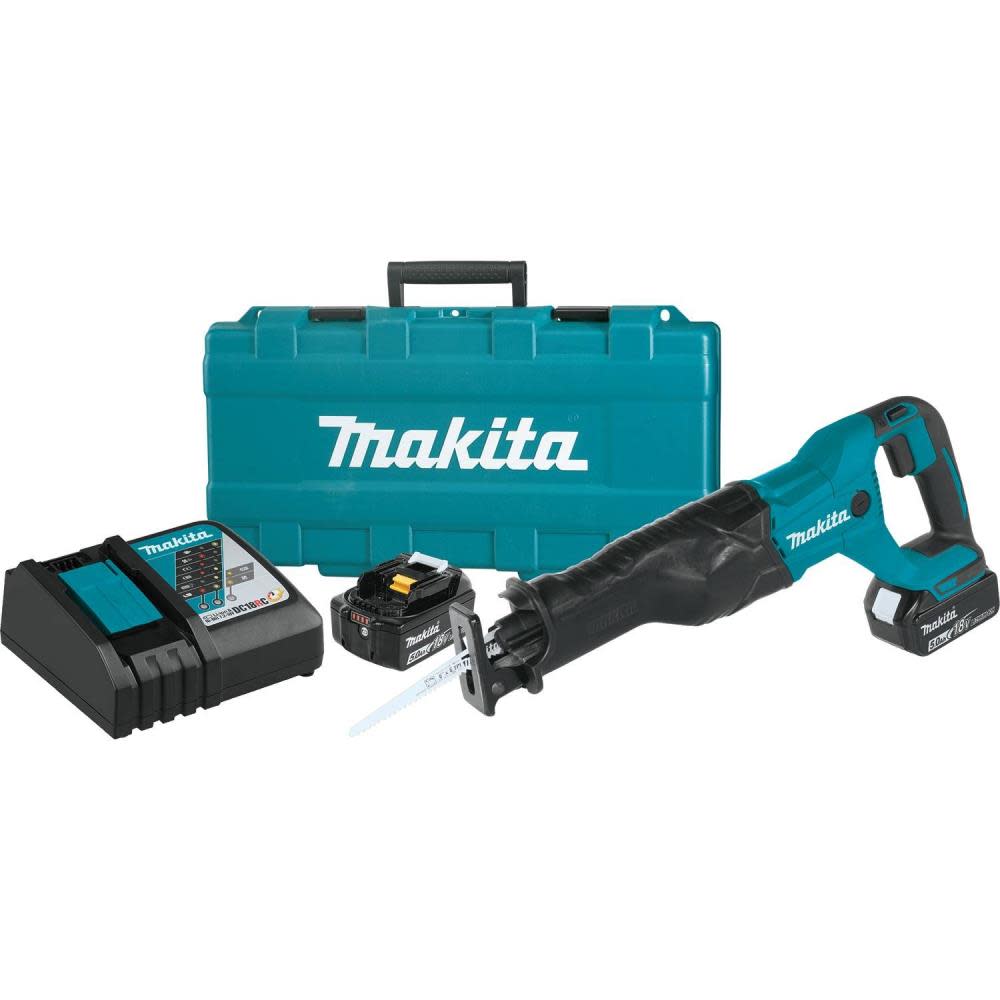 Makita 18V LXT Lithium-Ion Cordless Recipro Saw Kit (5.0Ah) - Ascmtools