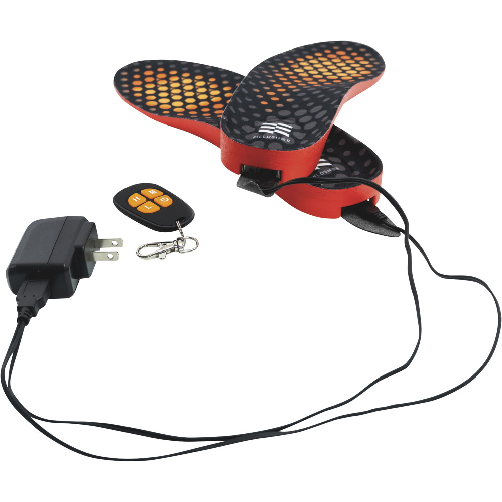 Mobile Warming 3.7V Standard Heated Insoles Small Black - Ascmtools