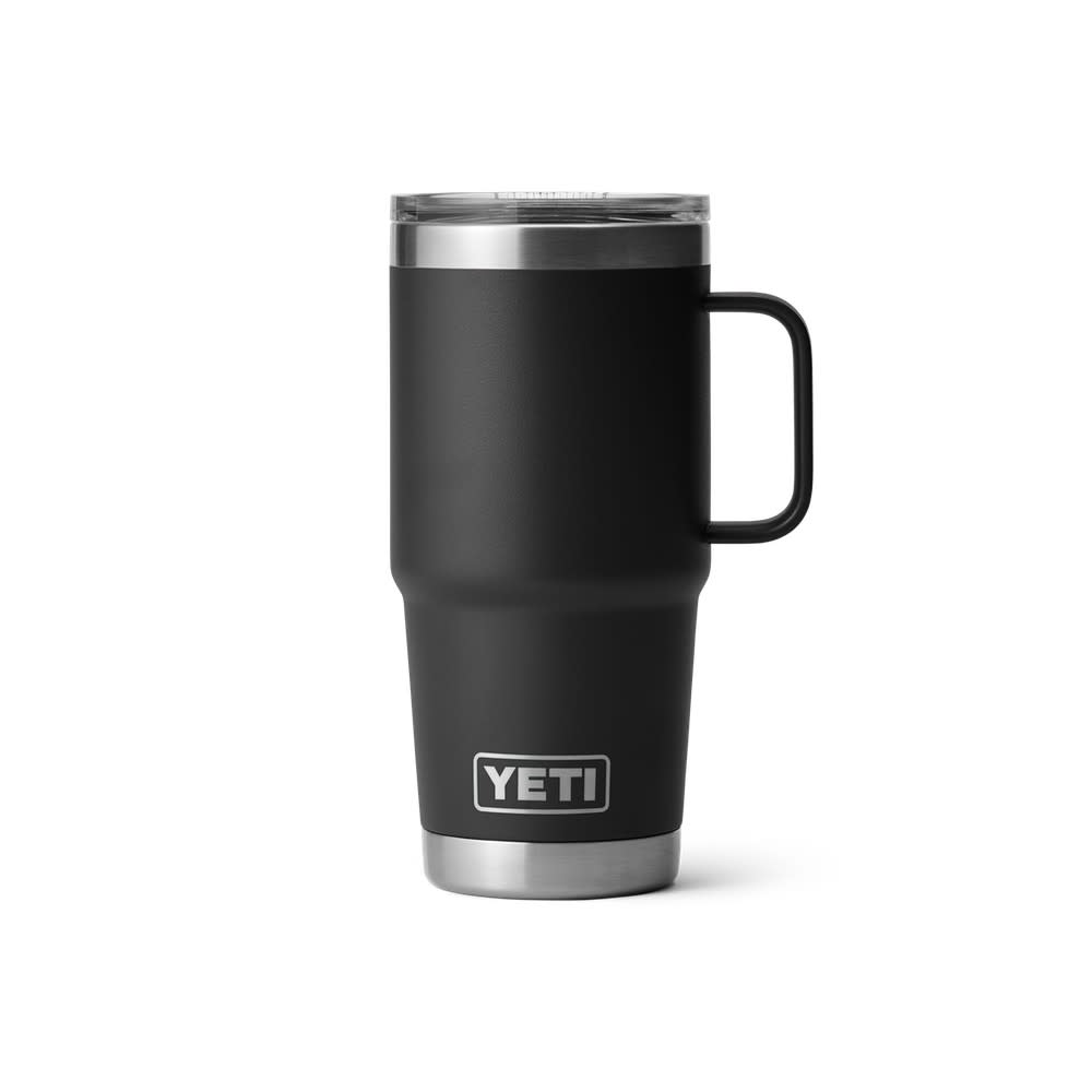 Yeti Rambler Travel Mug with StrongHold Lid Black 20oz - Ascmtools