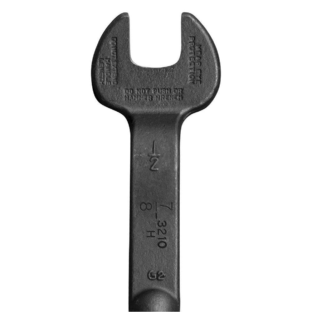 Klein Tools Spud Wrench 7/8″ Opening Heavy Nut - Ascmtools