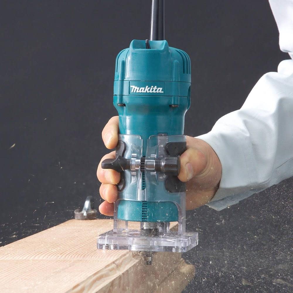 Makita 1/4 in. Fixed Base Laminate Trimmer - Ascmtools
