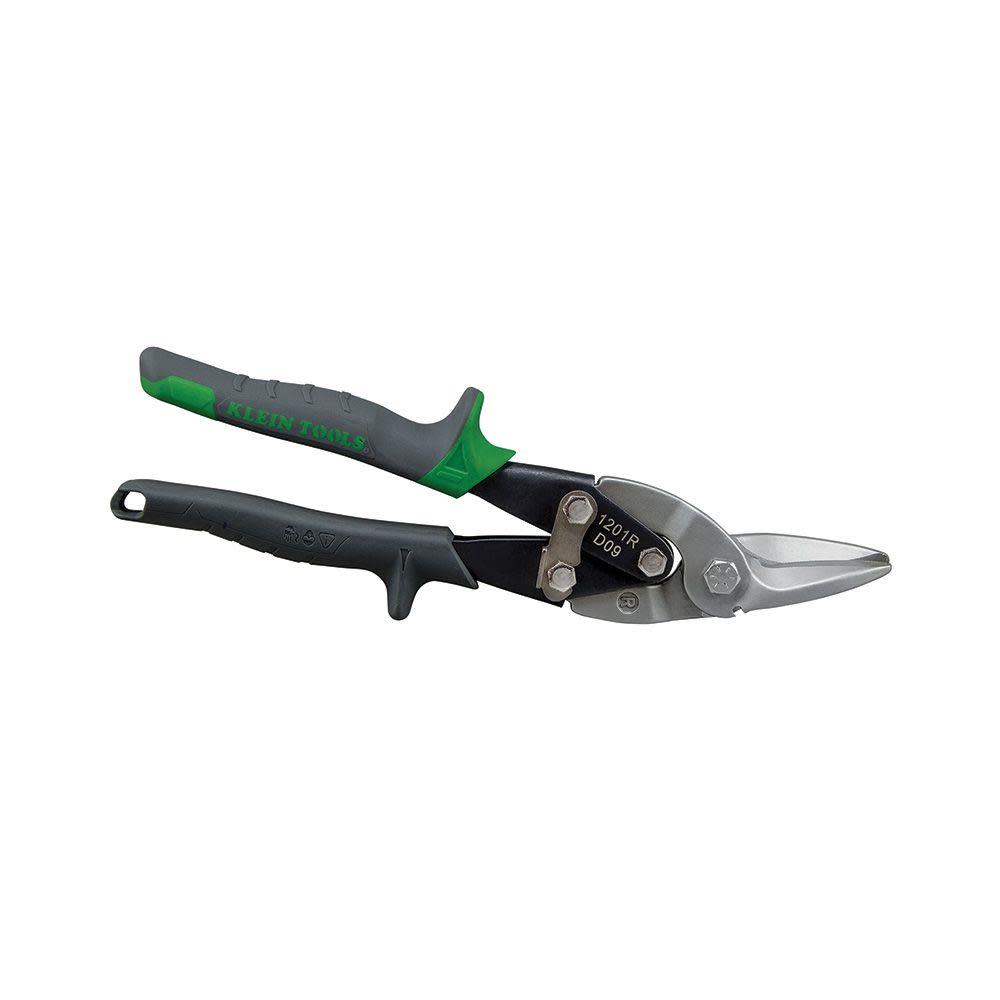 Klein Tools Aviation Snips w/Wire Cutter Right - Ascmtools