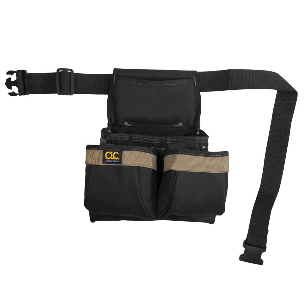 CLC 5 Pocket Drywall Bag with Removable Clip - Ascmtools