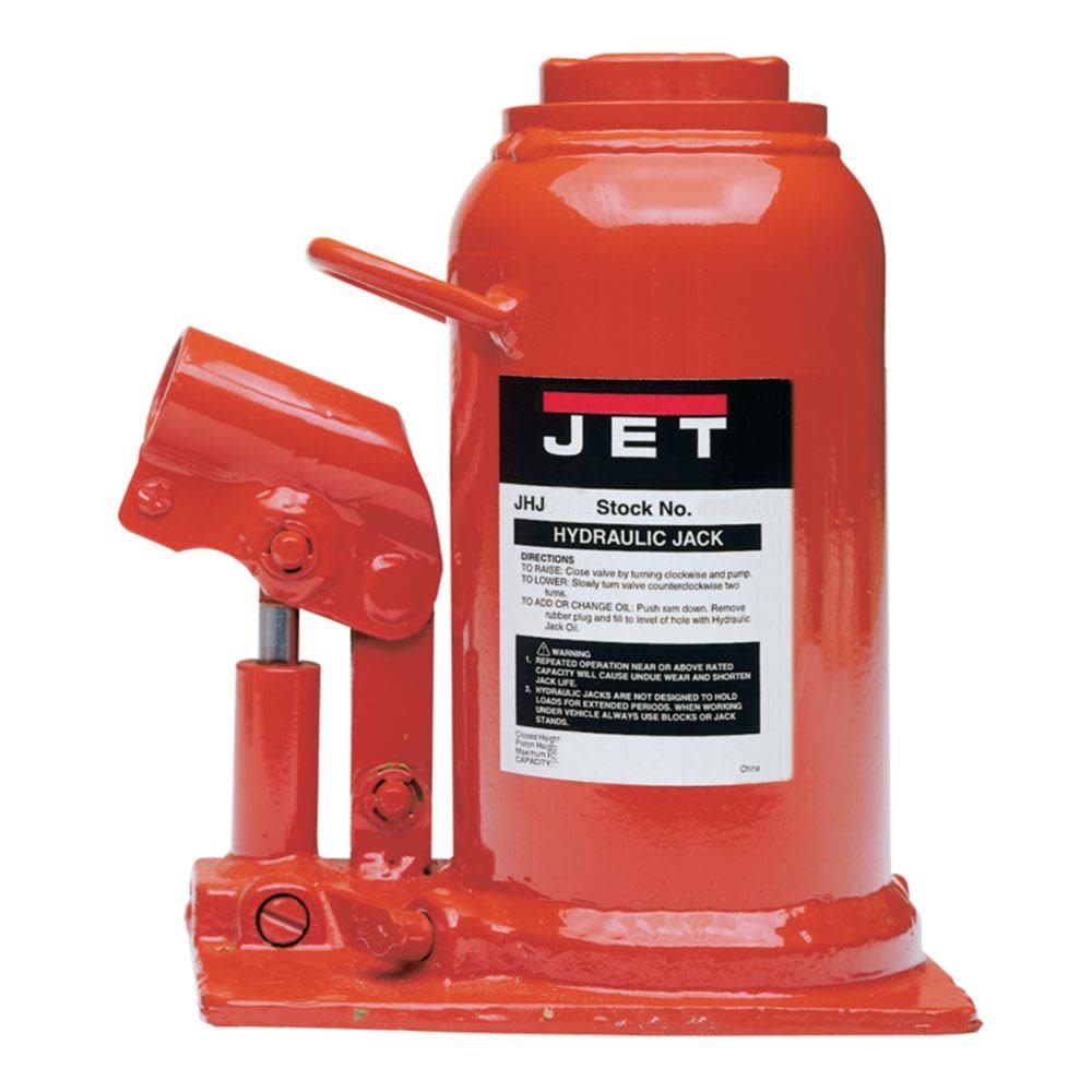 JET JHJ-17-1/2L 17-1/2 Ton Low Profile Bottle Jack - Ascmtools
