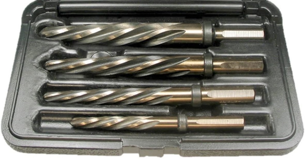 Viking Drill Type 50-UB Standard Flute Magnum Super Premium Car Reamer – 4 Piece Set - Ascmtools