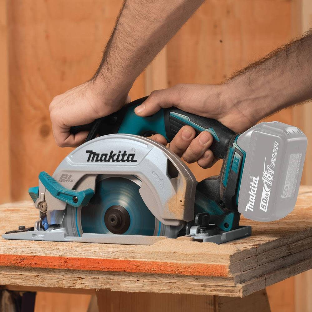 Makita 18V LXT Lithium-Ion Brushless Cordless 6-1/2 in. Circular Saw (Tool only) - Ascmtools