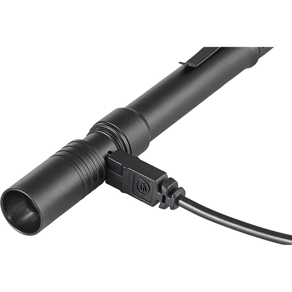 Streamlight Stylus Pro Penlight Black Sleek USB Rechargeable LED - Ascmtools