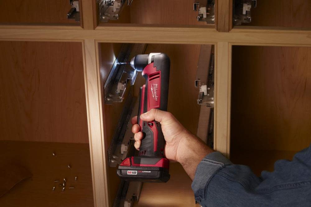 Milwaukee M18 Cordless Lithium-Ion Right Angle Drill Kit - Ascmtools