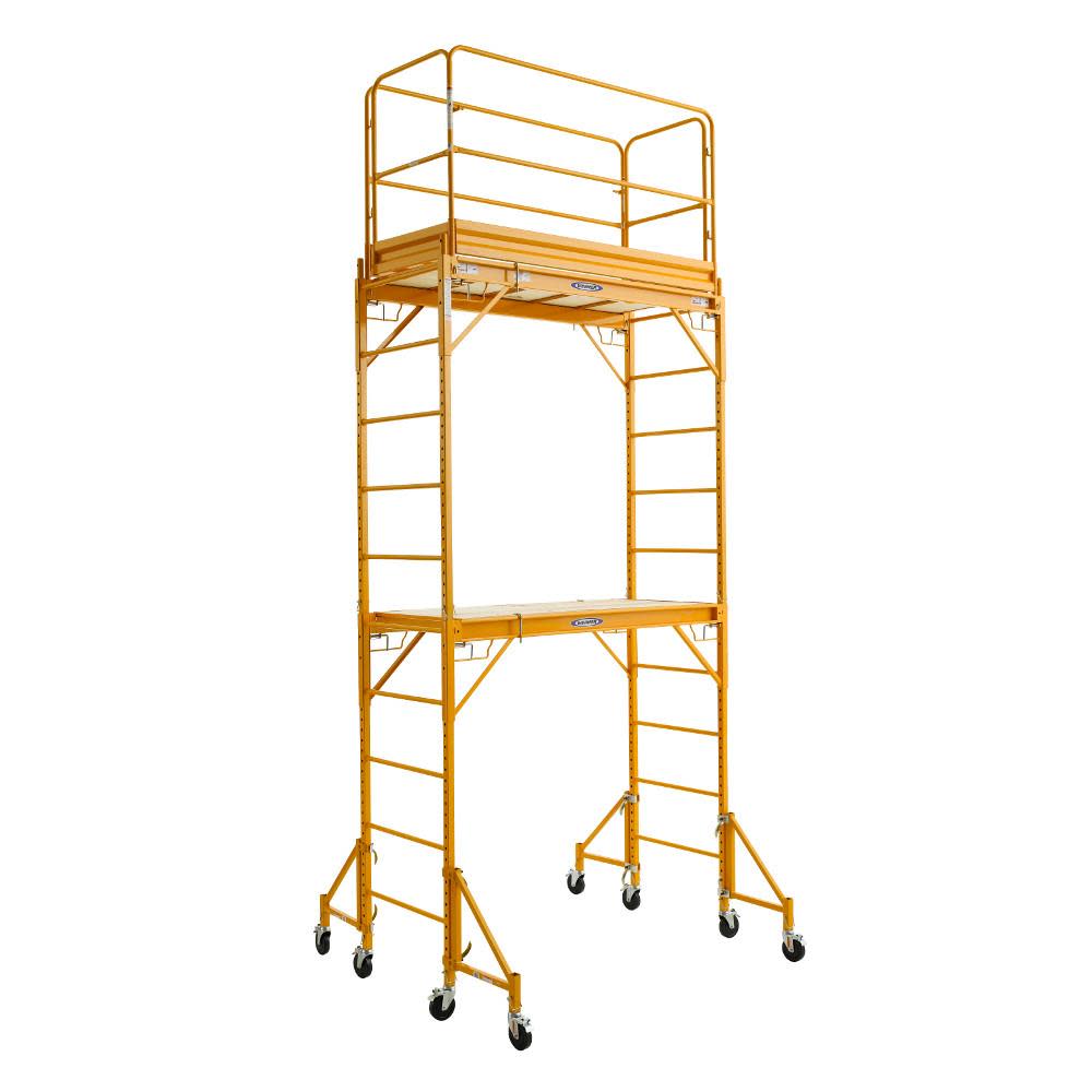 Werner 6 Ft. Steel Rolling Scaffold - Ascmtools
