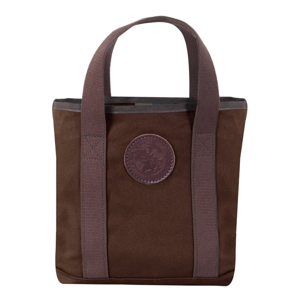 Duluth Pack 5 Liter Capacity Brown Short Handles Mini Tote - Ascmtools
