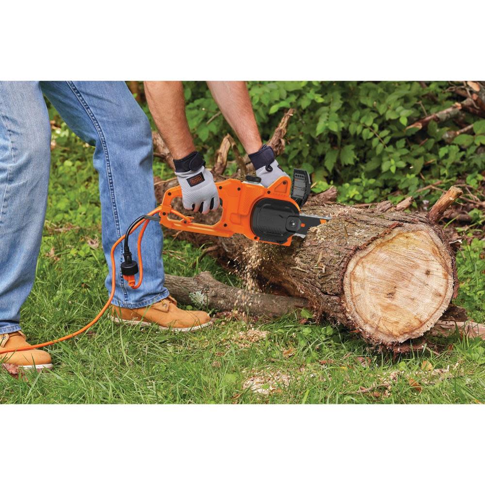 Black and Decker 14″ Electric Chainsaw 8 Amp - Ascmtools