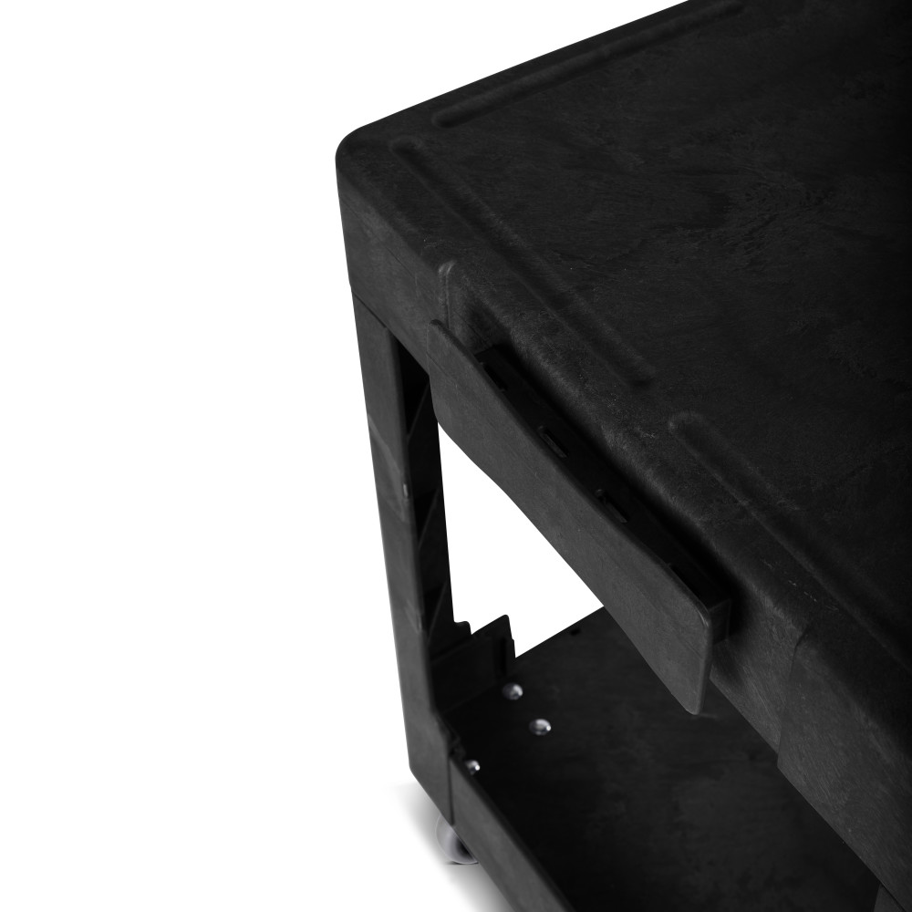 Toter Material Handling Utility Cart with Flat Top and Straight Handle - Ascmtools